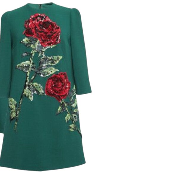 RUNWAY TIMELESS COLLECTIBLE DOLCE & GABBANA MINI DRESS SIZE M, 44 IT - Picture 6 of 15